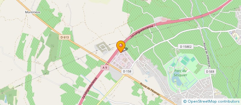 localisation de l'entreprise DOMAINE BONFILS à MEZE