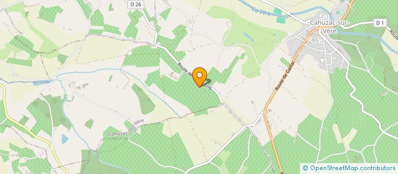 localisation de l'entreprise DOMAINE BOSC LONG à CAHUZAC-SUR-VERE