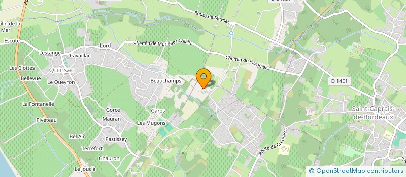 localisation de l'entreprise DOMAINE BRANDA  CAMBES