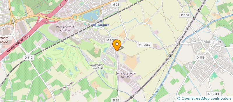 localisation de l'entreprise DOMAINE CAPCIERA  MUDAISON