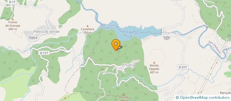 localisation de l'entreprise DOMAINE CASELLE à CHIATRA