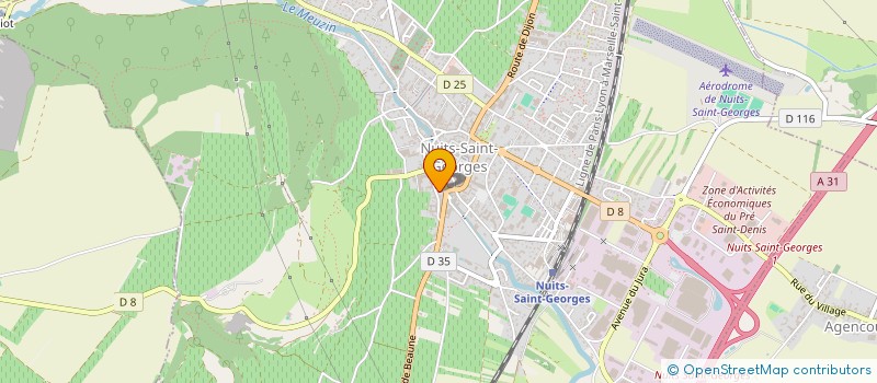 localisation de l'entreprise DOMAINE CHARLES ANTONIN à NUITS-SAINT-GEORGES