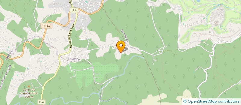 localisation de l'entreprise DOMAINE CHEVAL ROY  FAYENCE