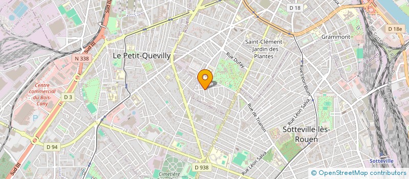 localisation de l'entreprise DOMAINE D'ACTIVITE TRANS ARTISTIQUE à ROUEN