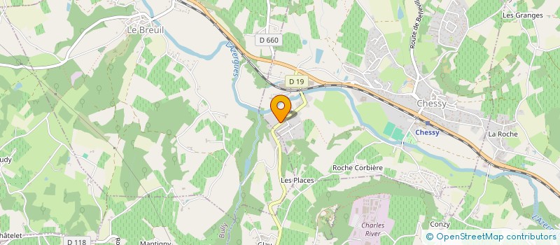 localisation de l'entreprise DOMAINE D'ANTONIN  LOZANNE