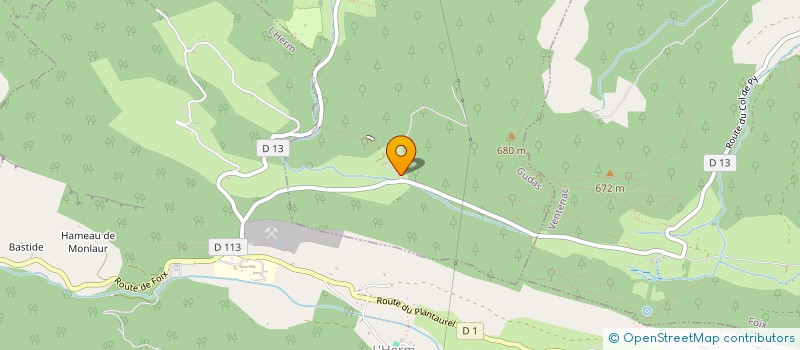 localisation de l'entreprise DOMAINE D'ARCHELLE à GUDAS