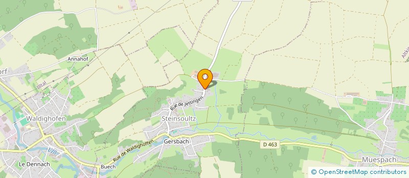 localisation de l'entreprise DOMAINE D'EDEN-TAL  STEINSOULTZ