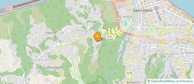 localisation de l'entreprise DOMAINE D'EMERAUDE à SAINT-DENIS