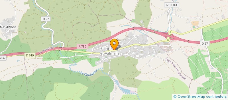 localisation de l'entreprise DOMAINE D'ESCARY  MONTARNAUD