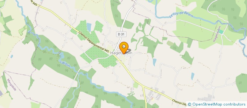 localisation de l'entreprise DOMAINE D'ESPEL  HAGETAUBIN