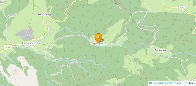 localisation de l'entreprise DOMAINE D'ESPERIERES INDIVISION ROLLIN-LEVRAUT à CAMBOUNES