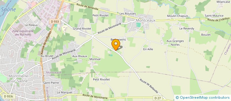 localisation de l'entreprise DOMAINE D'HIPPIOS  MONTCEAUX