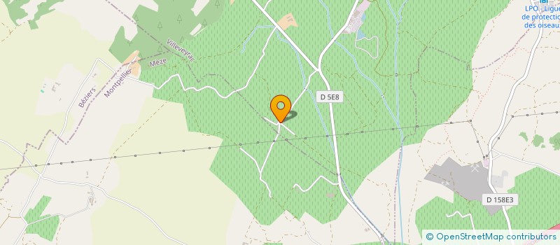 localisation de l'entreprise DOMAINE D'HONDRAT à VILLEVEYRAC