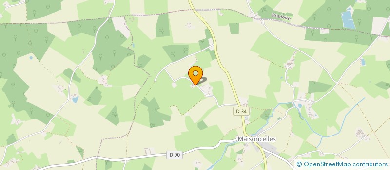 localisation de l'entreprise DOMAINE D'ILLIERS  MAISONCELLES