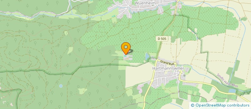 localisation de l'entreprise DOMAINE D'OLLWILLER  WUENHEIM