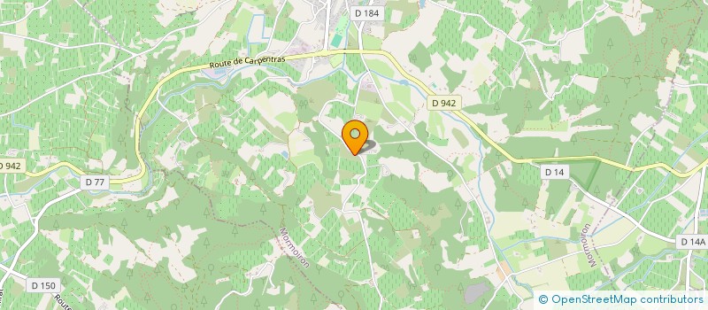 localisation de l'entreprise DOMAINE D'UNANG  MALEMORT-DU-COMTAT