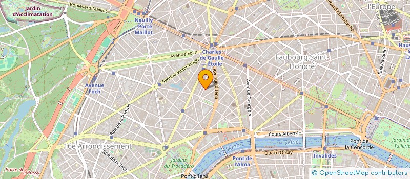 localisation de l'entreprise DOMAINE DALMERAN à PARIS