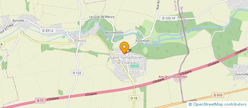 localisation de l'entreprise DOMAINE DE BARONVILLE à OINVILLE-SOUS-AUNEAU
