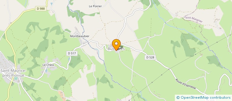 localisation de l'entreprise DOMAINE DE BAUDRY à SAINT-HILAIRE