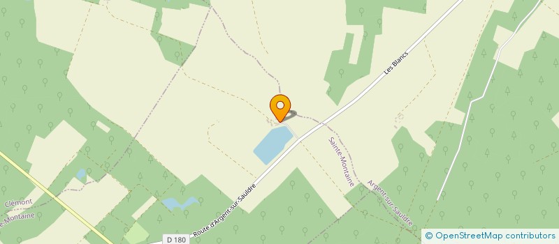 localisation de l'entreprise DOMAINE DE BEAULIEU  SAINTE-MONTAINE