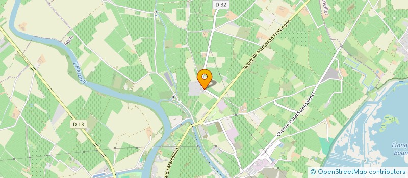 localisation de l'entreprise DOMAINE DE BEAUMONT  AGDE