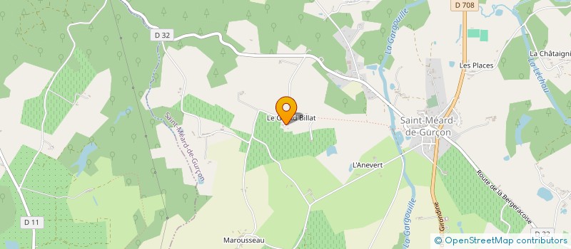 localisation de l'entreprise DOMAINE DE BEAUREGARD  VILLEFRANCHE-DE-LONCHAT