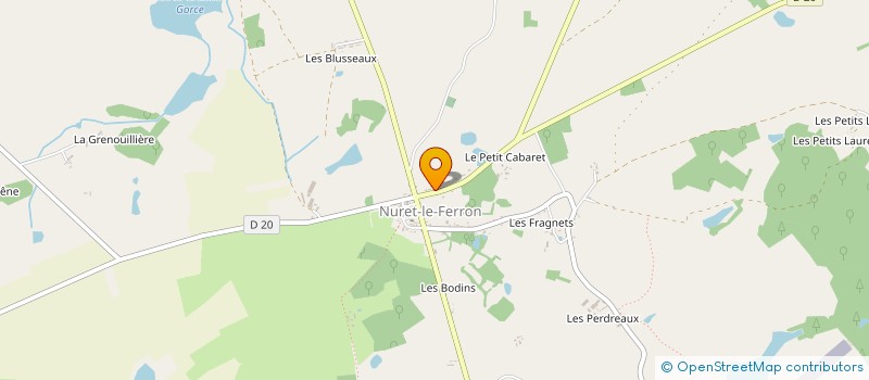 localisation de l'entreprise DOMAINE DE BEAUVAIS à NURET-LE-FERRON