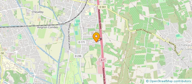 localisation de l'entreprise DOMAINE DE BEAUVOIR  MORIERES-LES-AVIGNON