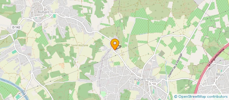 localisation de l'entreprise DOMAINE DE BEGON  AIGUES-VIVES