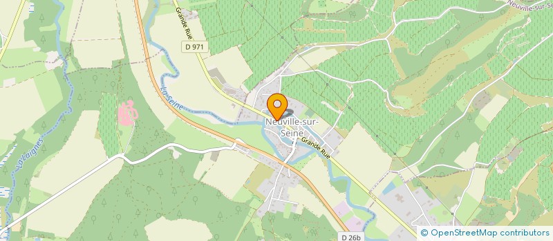 localisation de l'entreprise DOMAINE DE BICHERY à NEUVILLE-SUR-SEINE