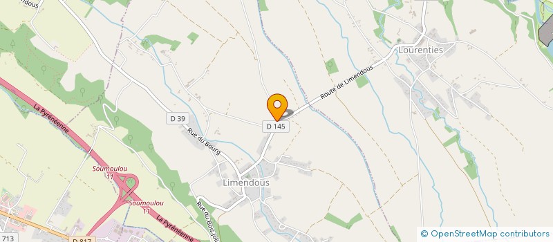 localisation de l'entreprise DOMAINE DE BISTORRON  LIMENDOUS