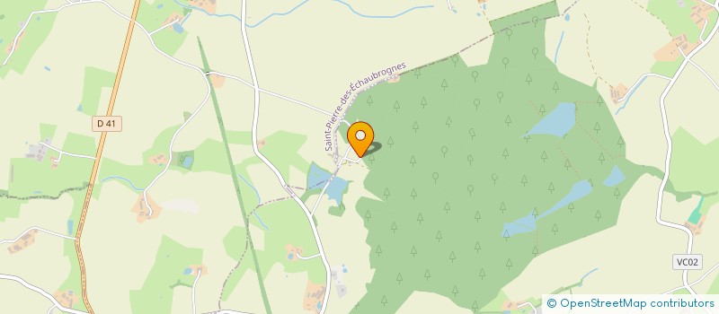 localisation de l'entreprise DOMAINE DE BOISSIERE  MAULEON