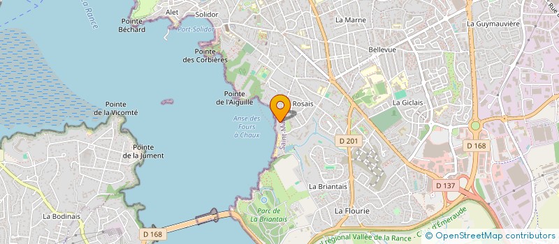 localisation de l'entreprise DOMAINE DE BONABAN  SAINT-MALO