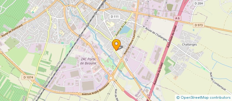localisation de l'entreprise DOMAINE DE BOURGOGNE à BEAUNE