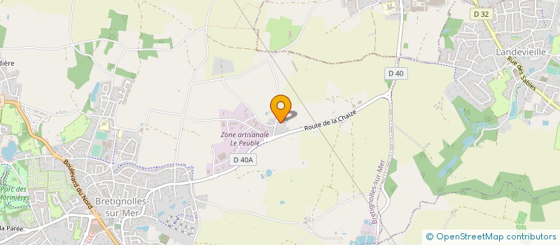 localisation de l'entreprise DOMAINE DE BRANDOIS à BRETIGNOLLES-SUR-MER