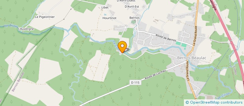 localisation de l'entreprise DOMAINE DE CANETTE  BAZAS