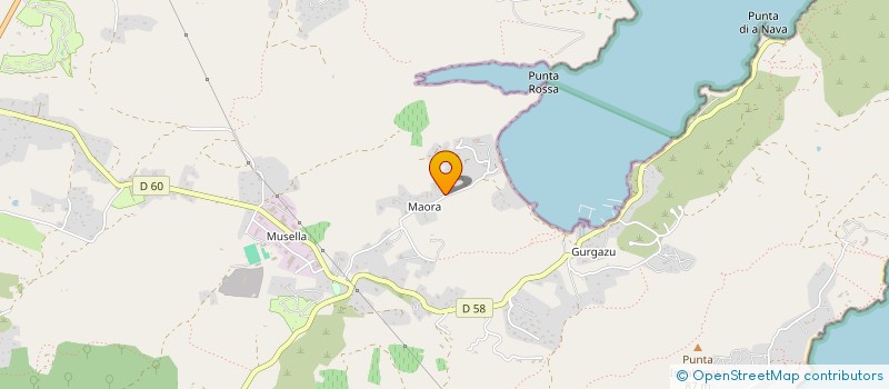 localisation de l'entreprise DOMAINE DE CARA LUNGA à BONIFACIO