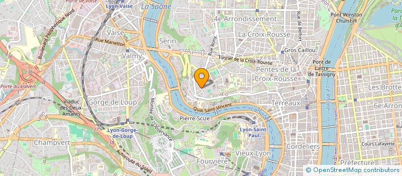 localisation de l'entreprise DOMAINE DE CARLES à LYON