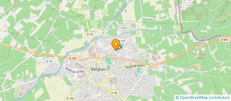 localisation de l'entreprise DOMAINE DE CHANTE COUCOU à VALREAS