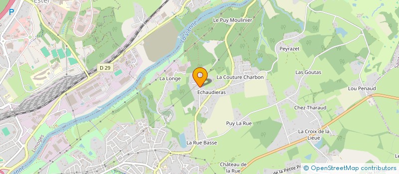 localisation de l'entreprise DOMAINE DE CHANTECROIX à PANAZOL