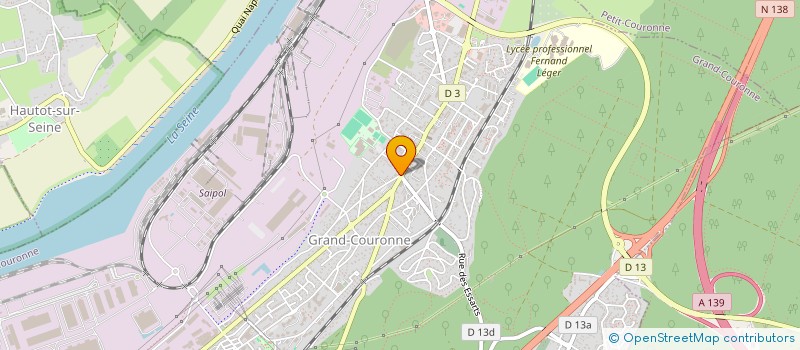 localisation de l'entreprise DOMAINE DE CHARBERT  GRAND-COURONNE