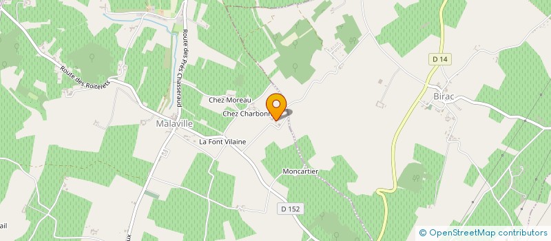 localisation de l'entreprise DOMAINE DE CHEZ BARRE à BELLEVIGNE