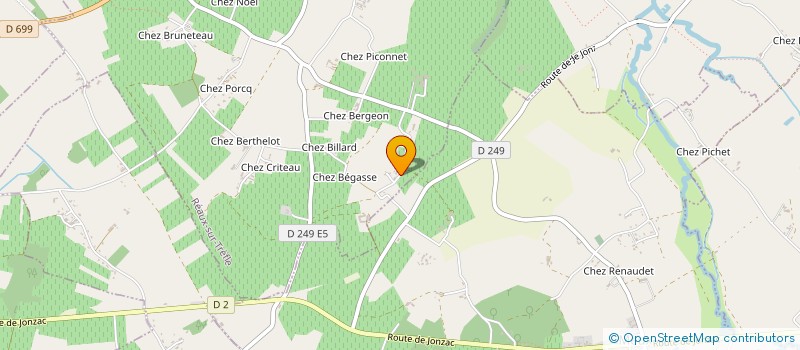 localisation de l'entreprise DOMAINE DE CHEZ POINEAU à REAUX SUR TREFLE