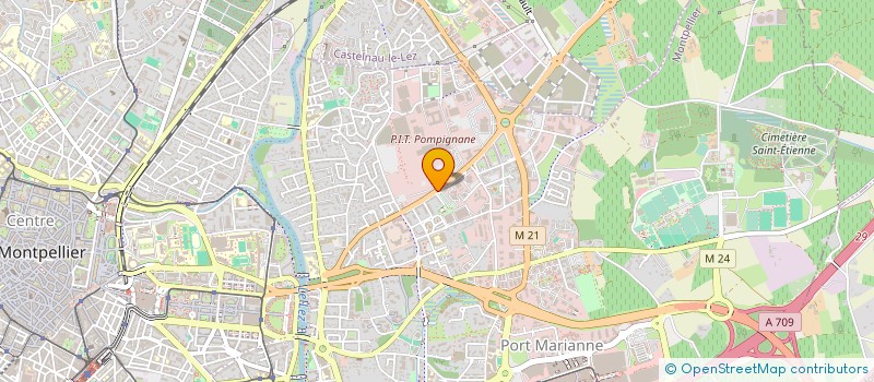 localisation de l'entreprise DOMAINE DE COSTEBELLE à MONTPELLIER