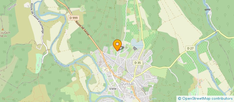 localisation de l'entreprise DOMAINE DE COURSAC  CARNAS