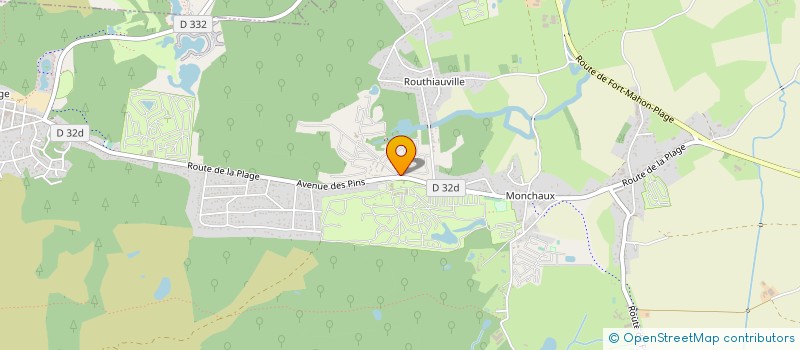 localisation de l'entreprise DOMAINE DE DIANE  QUEND