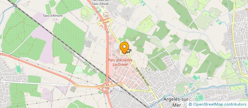 localisation de l'entreprise DOMAINE DE FERTE  ARGELES-SUR-MER
