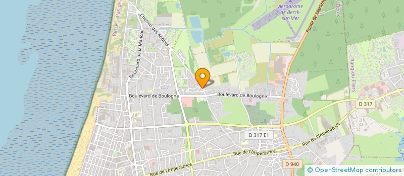 localisation de l'entreprise DOMAINE DE FLAINE à BERCK