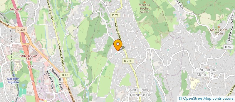 localisation de l'entreprise DOMAINE DE FOND POIVRE  SAINT-DIDIER-AU-MONT-D'OR