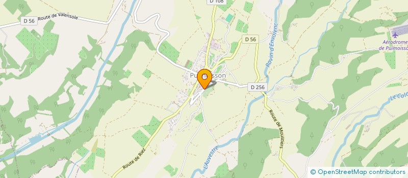 localisation de l'entreprise DOMAINE DE FONTANDRONE à PUIMOISSON